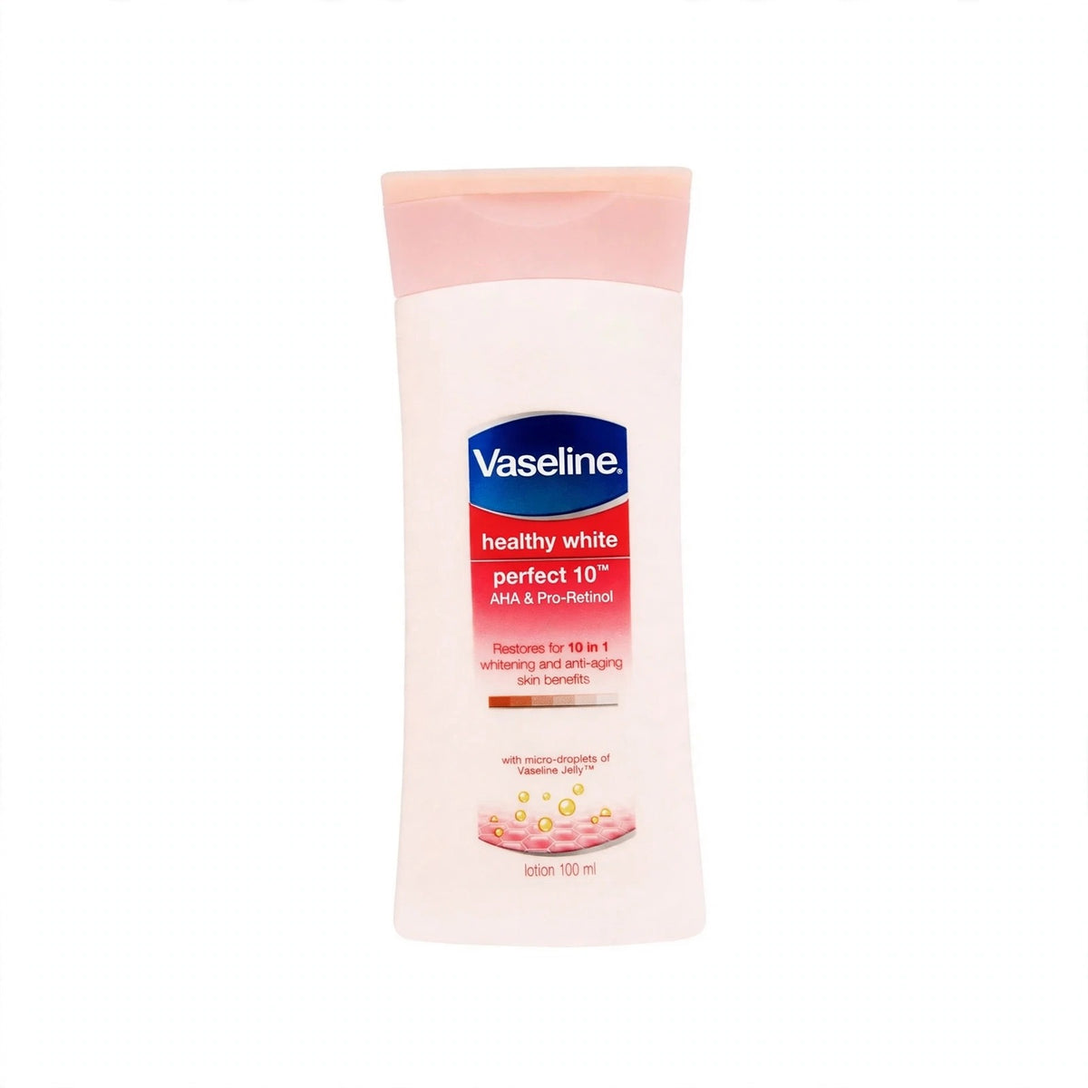 VASELINE HEALTHY WHITE VITAMINB3 BODY LOTION 100ML (INDO)