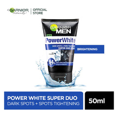 Garnier Men Power Light Intensive Face Wash 50Gm (Ind)