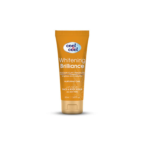 COOL & COOL WHITENING BRILLIANCE FACE SCRUB 50ML F-1861