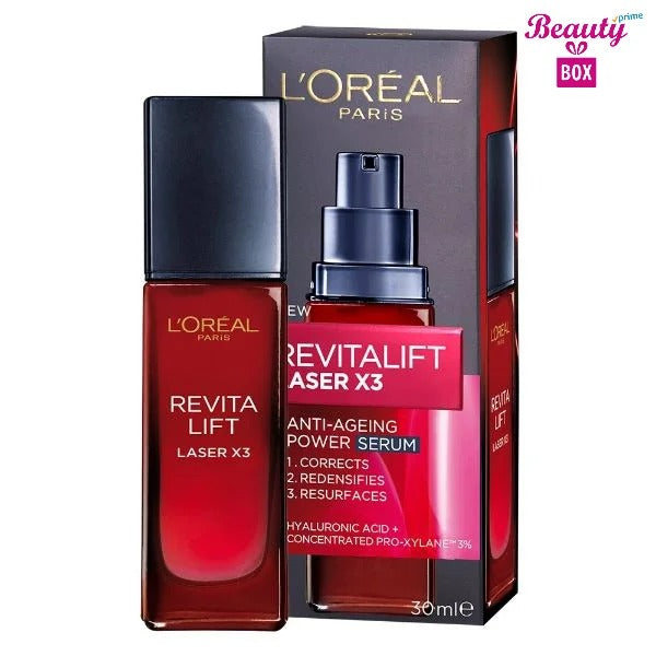 Loreal Revitalift Laser X3 Anti Ageing Face Serum 30Ml
