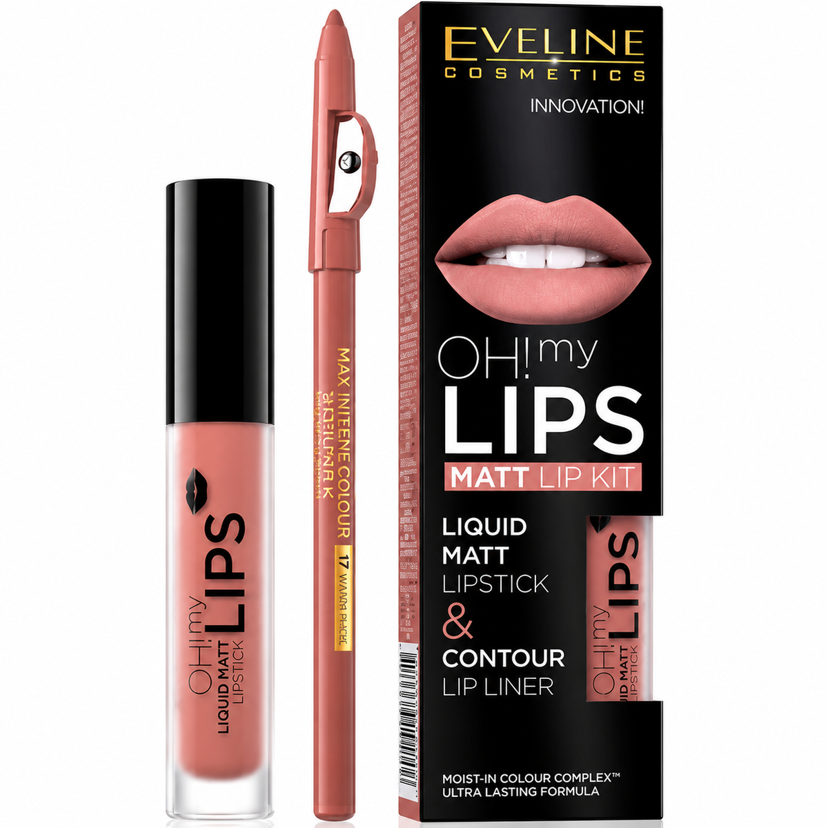 Eveline Oh My Lips Silky Matte Liquid Lipstick 11 4.5Ml