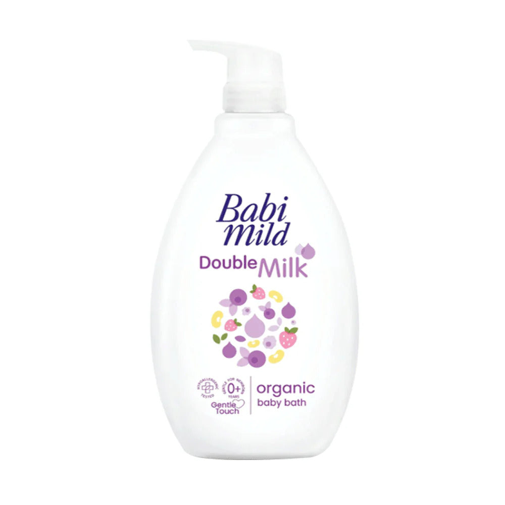 BABI MILD DOUBLE MILK BABY BATH 800ML