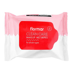 FLORMAR CLEAN CARE MAKEUP REMOVER WIPES 20PCS