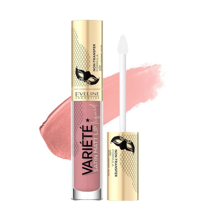 Eveline Variete Satin Matt Lipgloss 01 4.5Ml