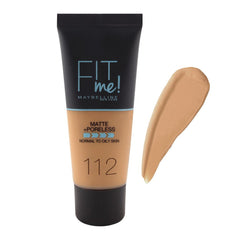 Maybelline Fit Me Matte Poreless Foundation 112 30Ml