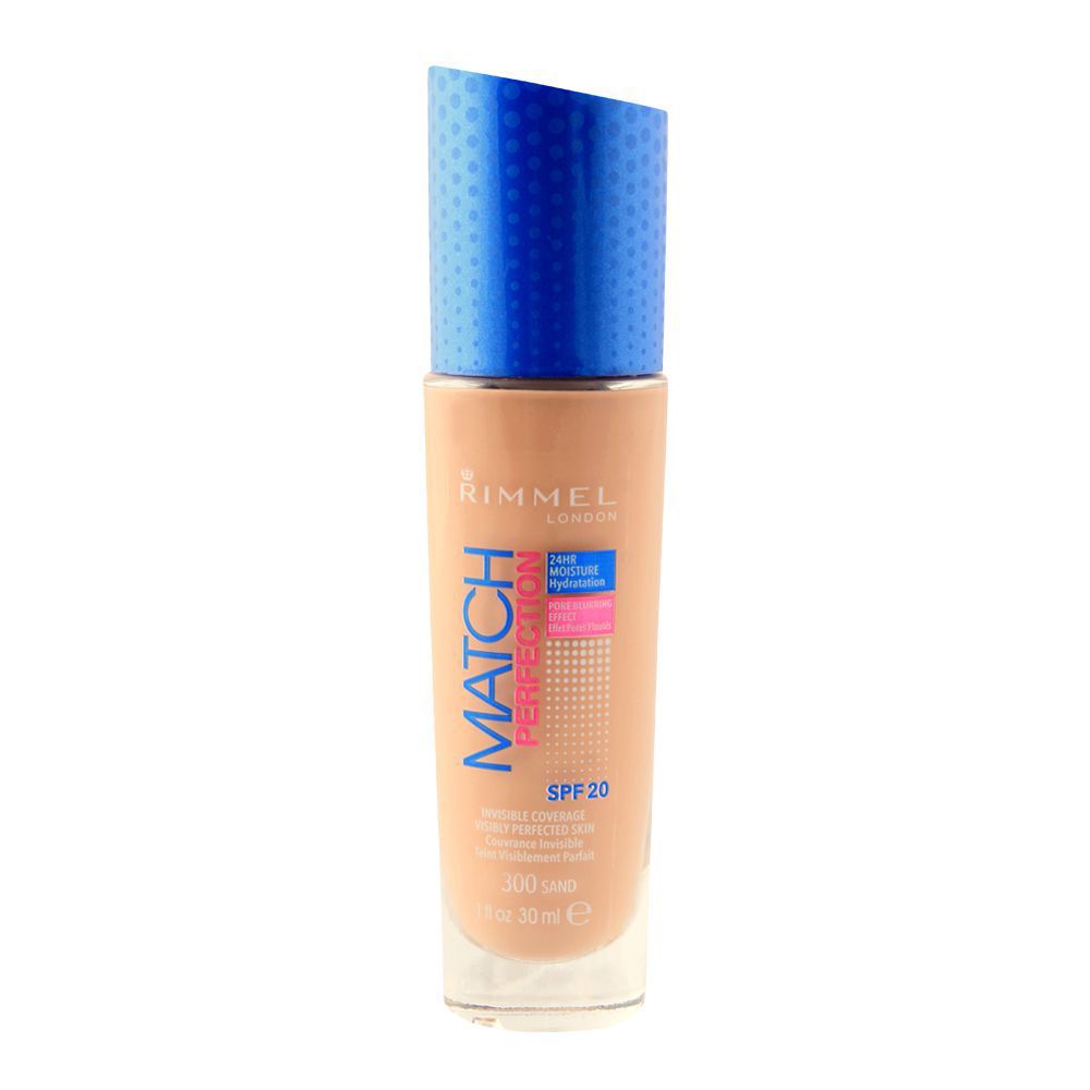 Rimmel Match Perfection Face Foundation 300 Sand 30ml