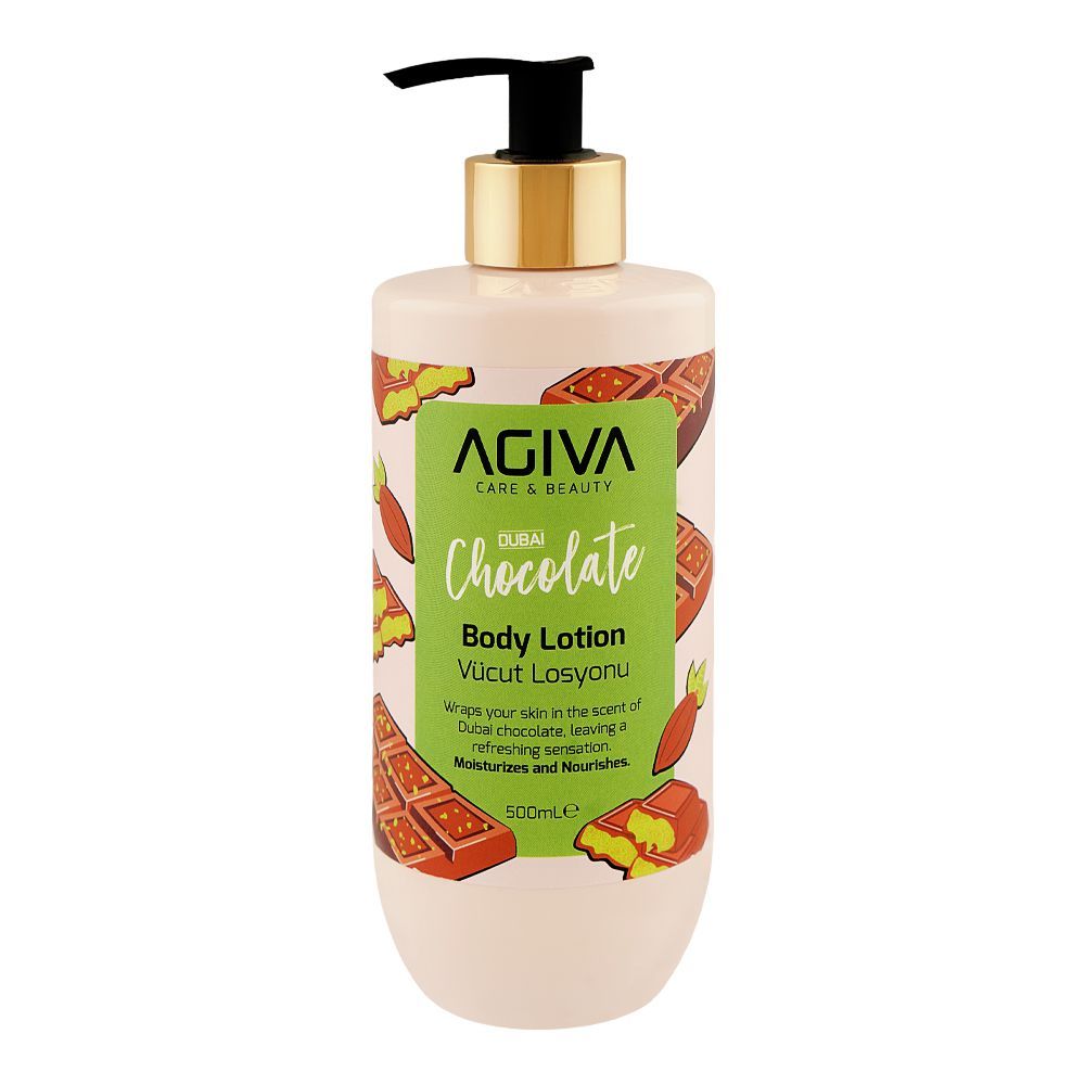 AGIVA DUBAI CHOCOLATE BODY LOTION 500ML  