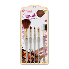 Glamorous Makeup Brush Set 5Pcs