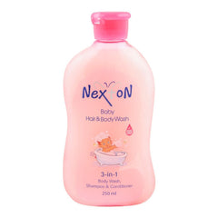 Nexton 3In1 Baby Hair & Body Wash 125Ml