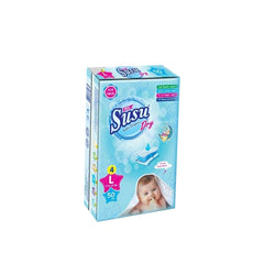 Susu Dry Baby Diaper Large 50 Pcs