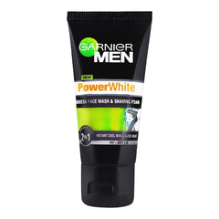 Garnier Men Power White Face & Shaving Foam 50Ml