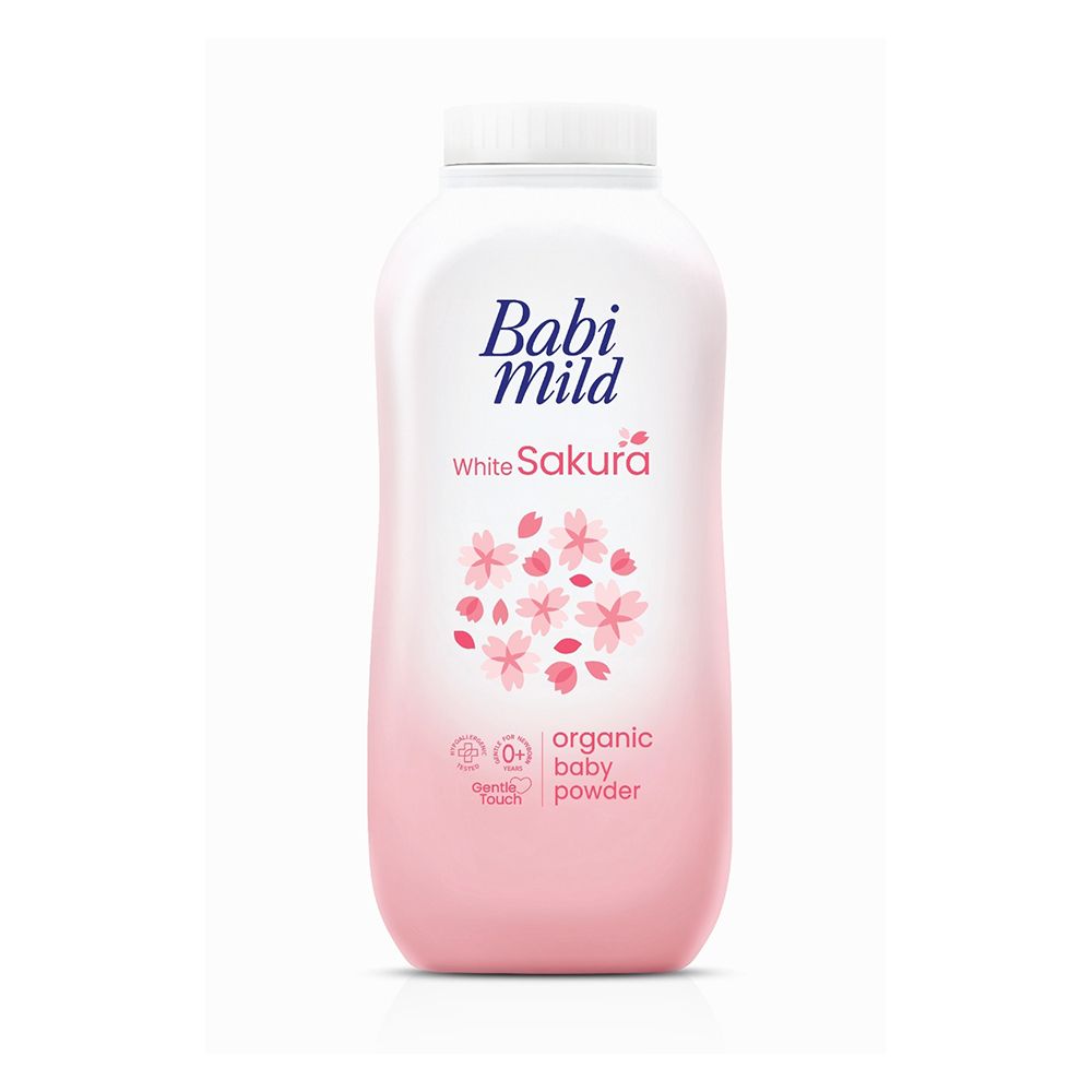 BABI MILD WHITE SAKURA BABY POWDER 160GM