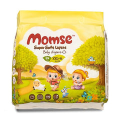 Momse Baby Diapers Economy Pack Xxlarge 24Pcs