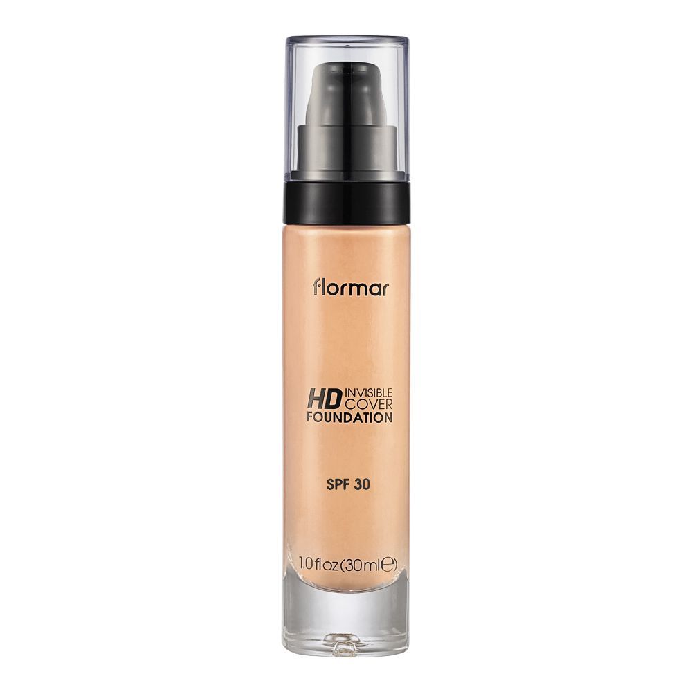 FLORMAR HD INVISIBLE COVER FOUNDATION 70 30ML