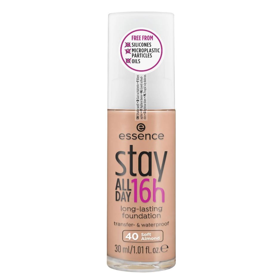 Essence Stay All Day 16H Longlasting Face Foundation 40 30Ml