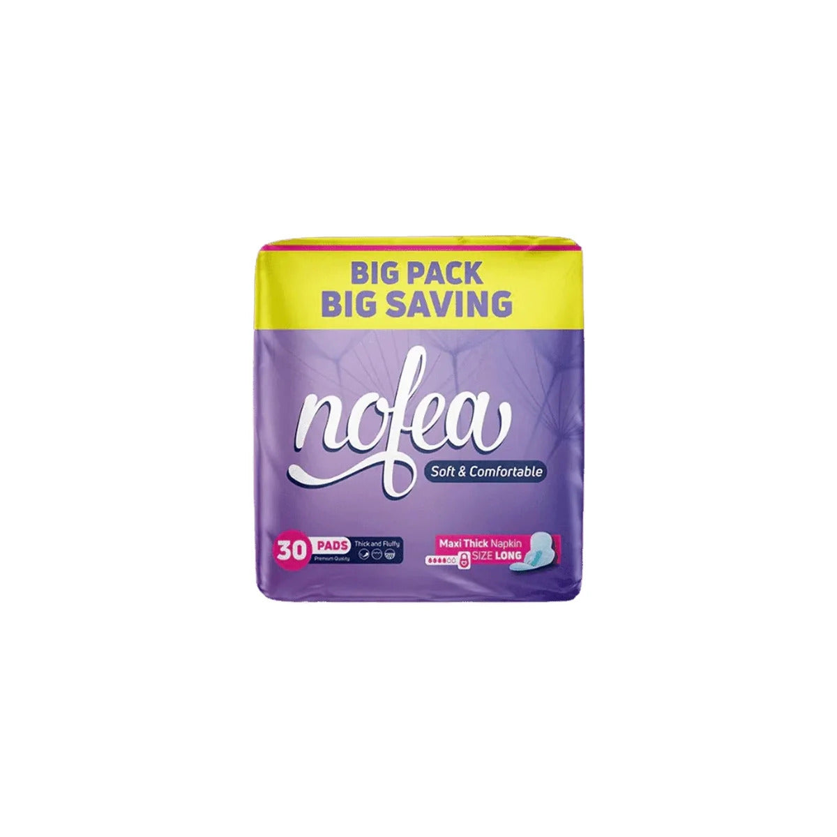 NOFEA MAXI THICK NAPKIN LONG 30PCS