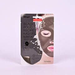 PUREDERM BLACK FOOD GEL FACE MASK ADS373 23GM 1PCS