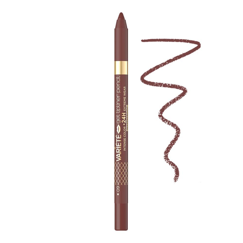 Eveline Regular Lip Liner Pencil Brown 1Gm