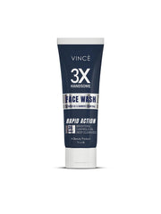 VINCE 3X HANDSOME BAMBOO CHARCOAL FACE WASH 75ML  