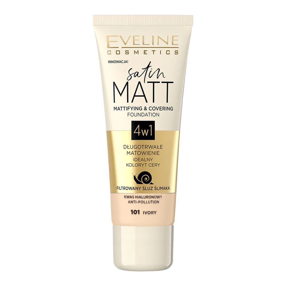 Eveline Satin Matte Foundation101 30Ml
