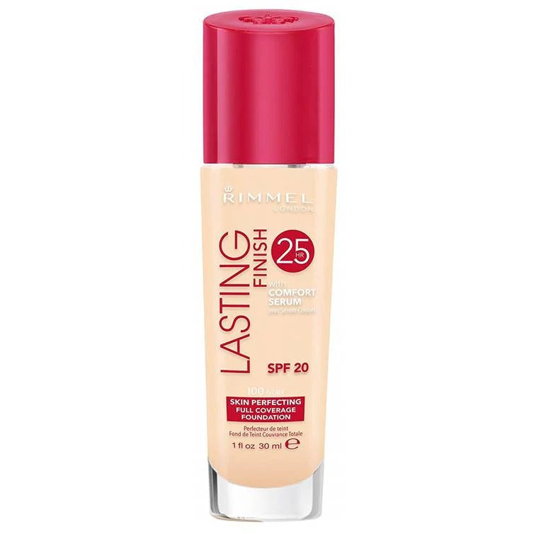Rimmel Lasting Finish 25 Hour Face Foundation 103 True Ivory 30ml
