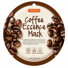 PUREDERM COFFEE ESSENCE FACE MASK ADS815 18GM 1PCS