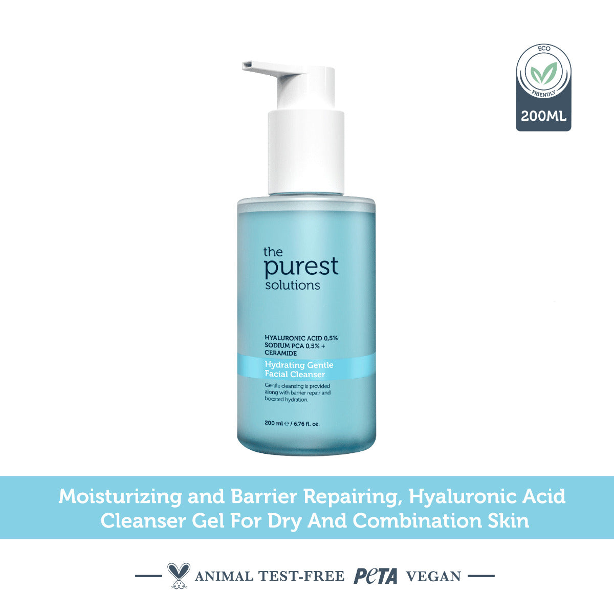 THE PUREST Solutions  Hydrating Gentle Facial Cleanser 200ML