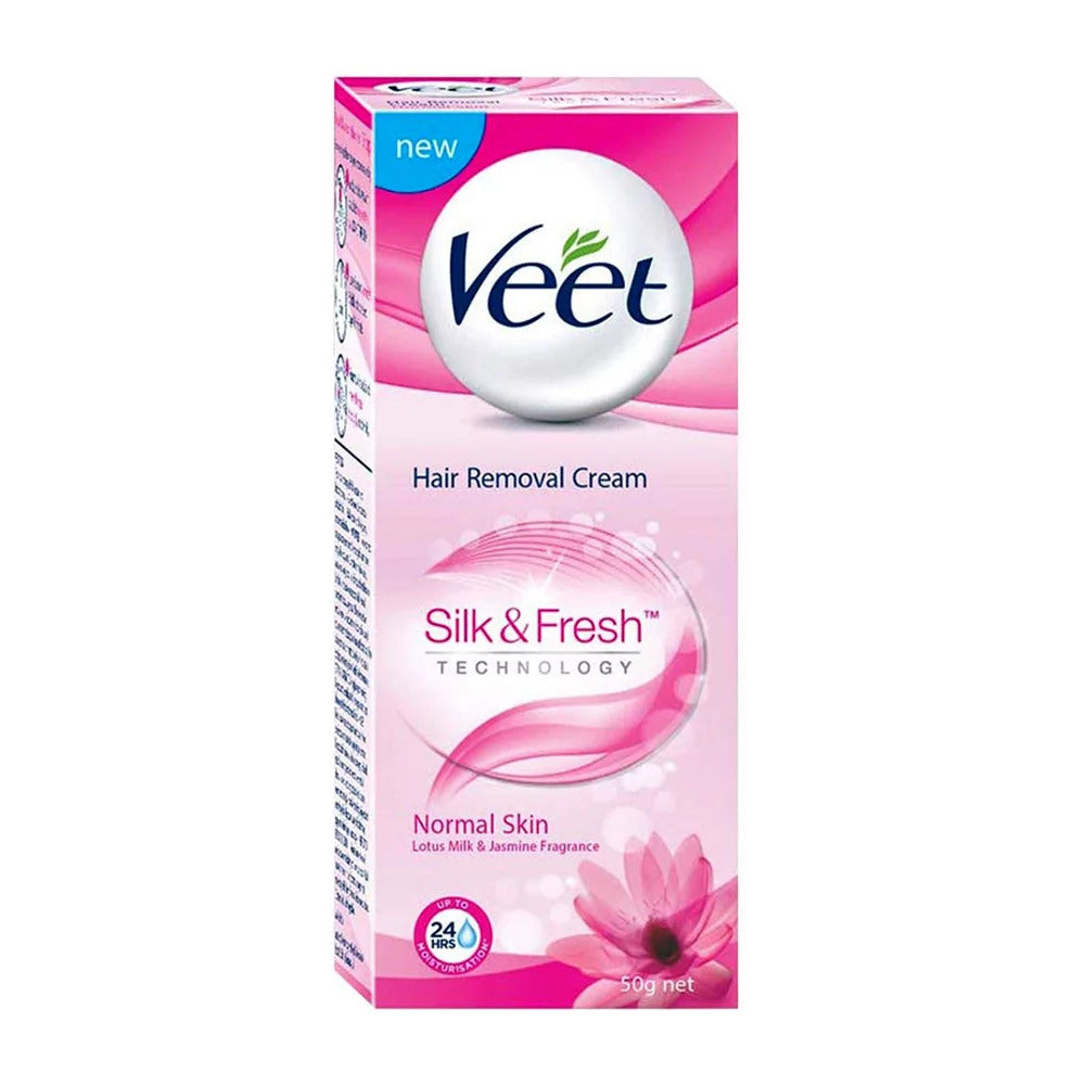 VEET SILK & FRESH NORMAL SKINHAIR REMOVAL CREAM 50GM