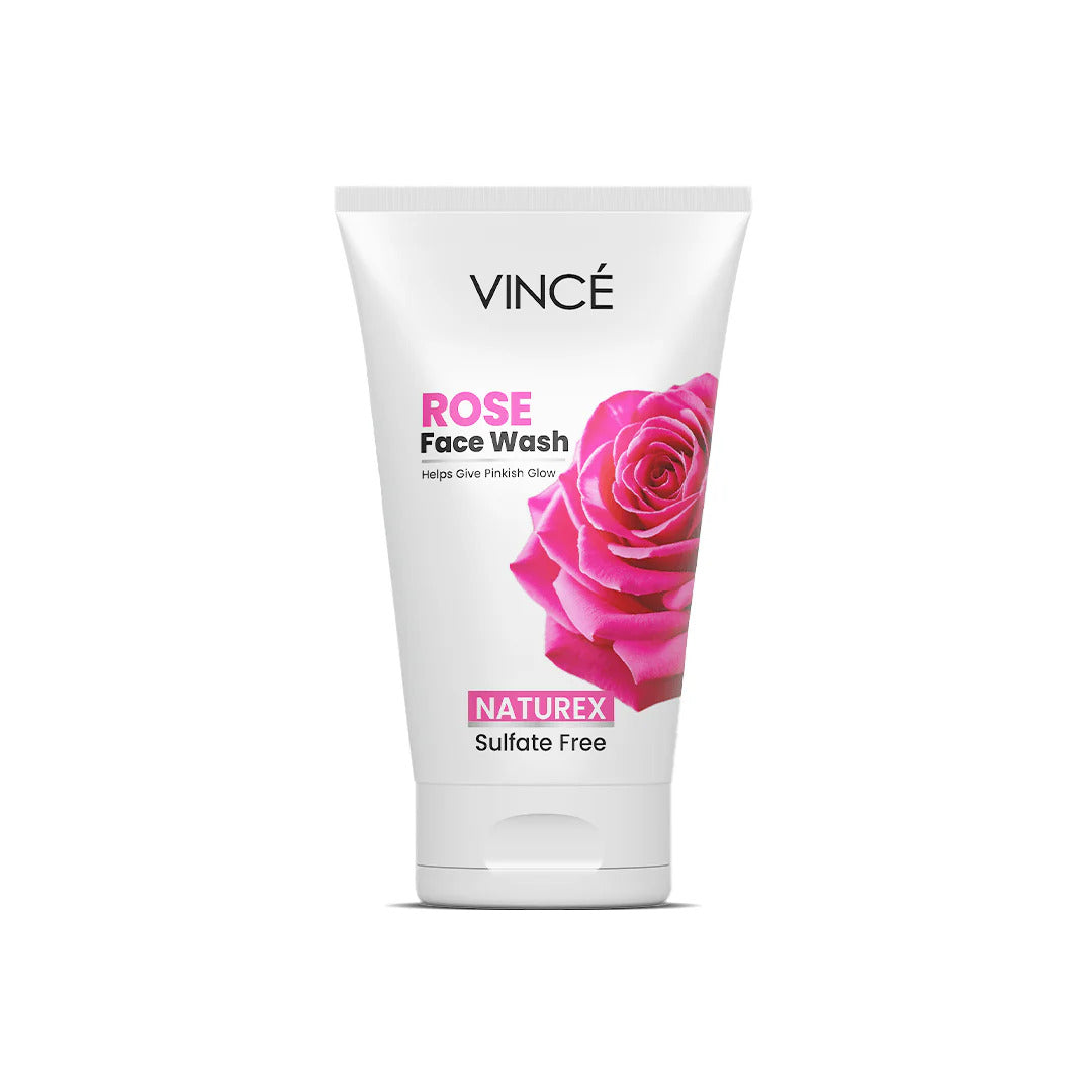 VINCE ROSE FACE WASH 120ML