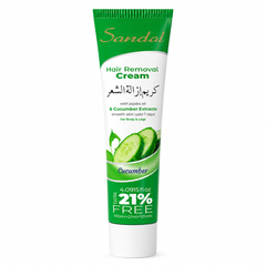SANDAL CUCUMBER TUBE HAIR REMOVAL CREAM 100ML