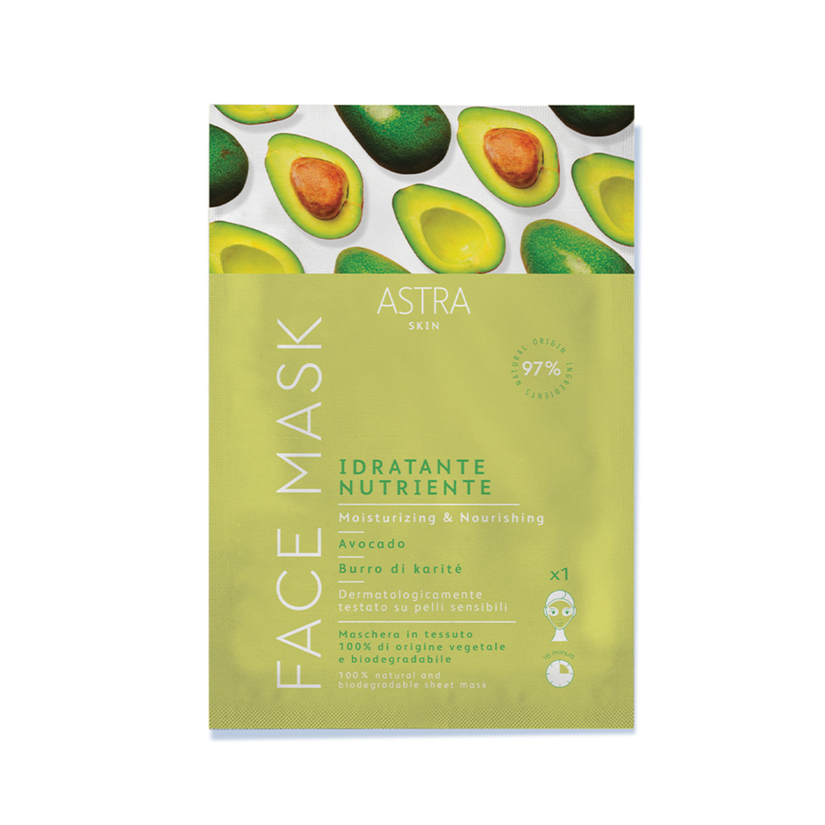 ASTRA AVOCADO FACE MASK 12ML