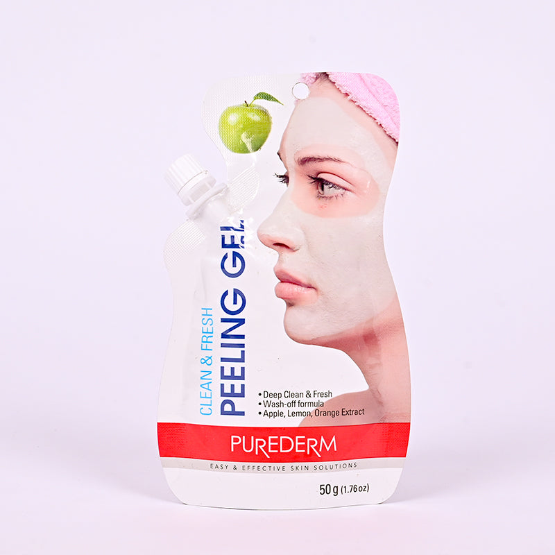 PUREDERM CLEAN & FRESH PEELINGFACE GEL 50ML