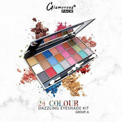 Glamorous Dazzling Eye Shadow Kit 24 Colors 1.10.Oz
