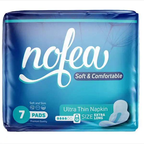 NOFEA ULTRA THIN NAPKIN EXTRALONG 7PCS