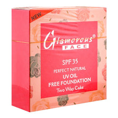 Glamorous Twin Cake Double Face Powder 12Gm+8Gm