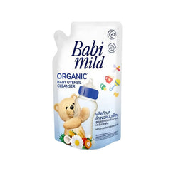 BABI MILD ORGANIC BOTTLE CLEANSER POUCH 600ML