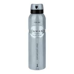 J. JUNAID JAMSHED JANAN PLATINUM MEN BODY SPRAY 150ML