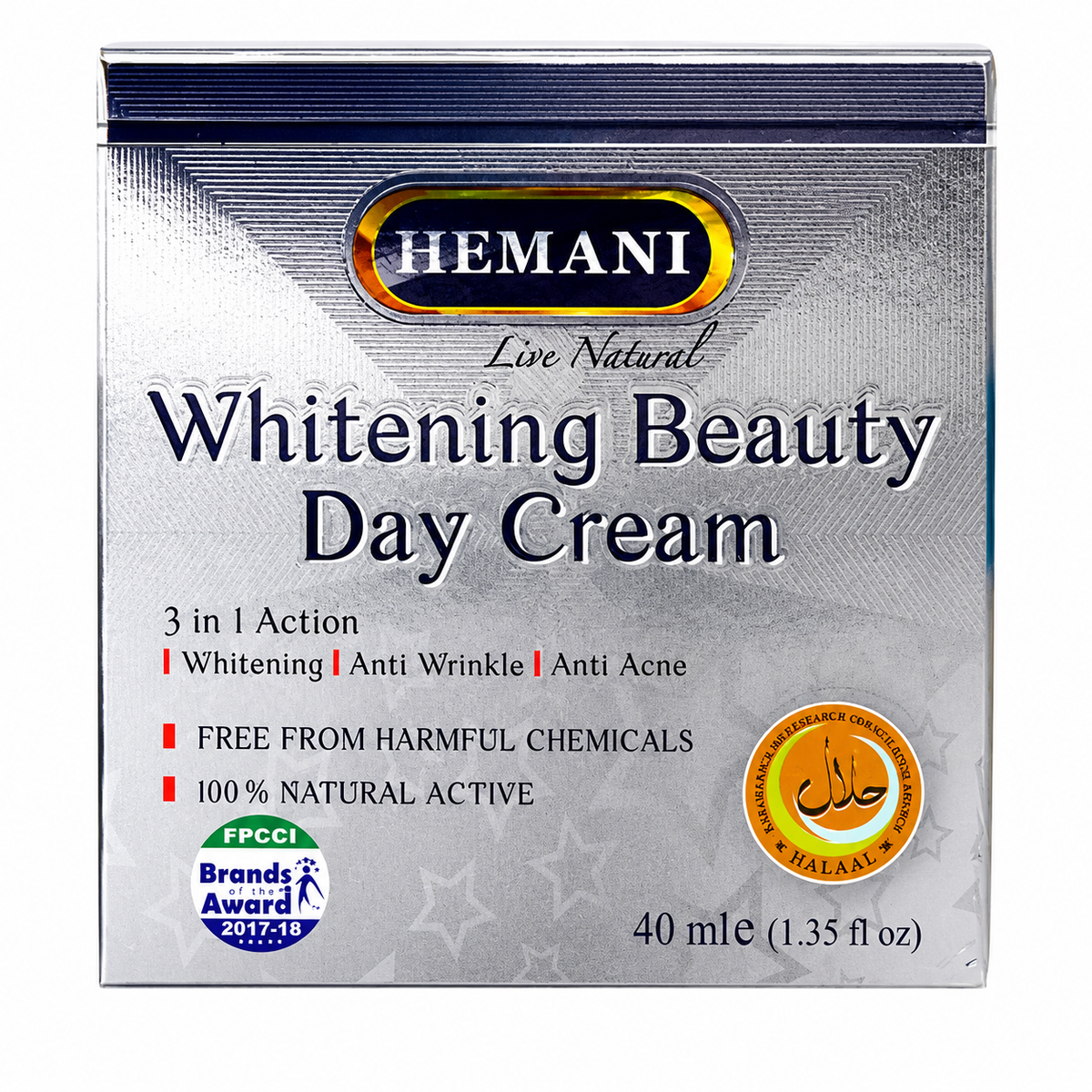 Hemani Whitening Beauty Day Face Cream 40Ml