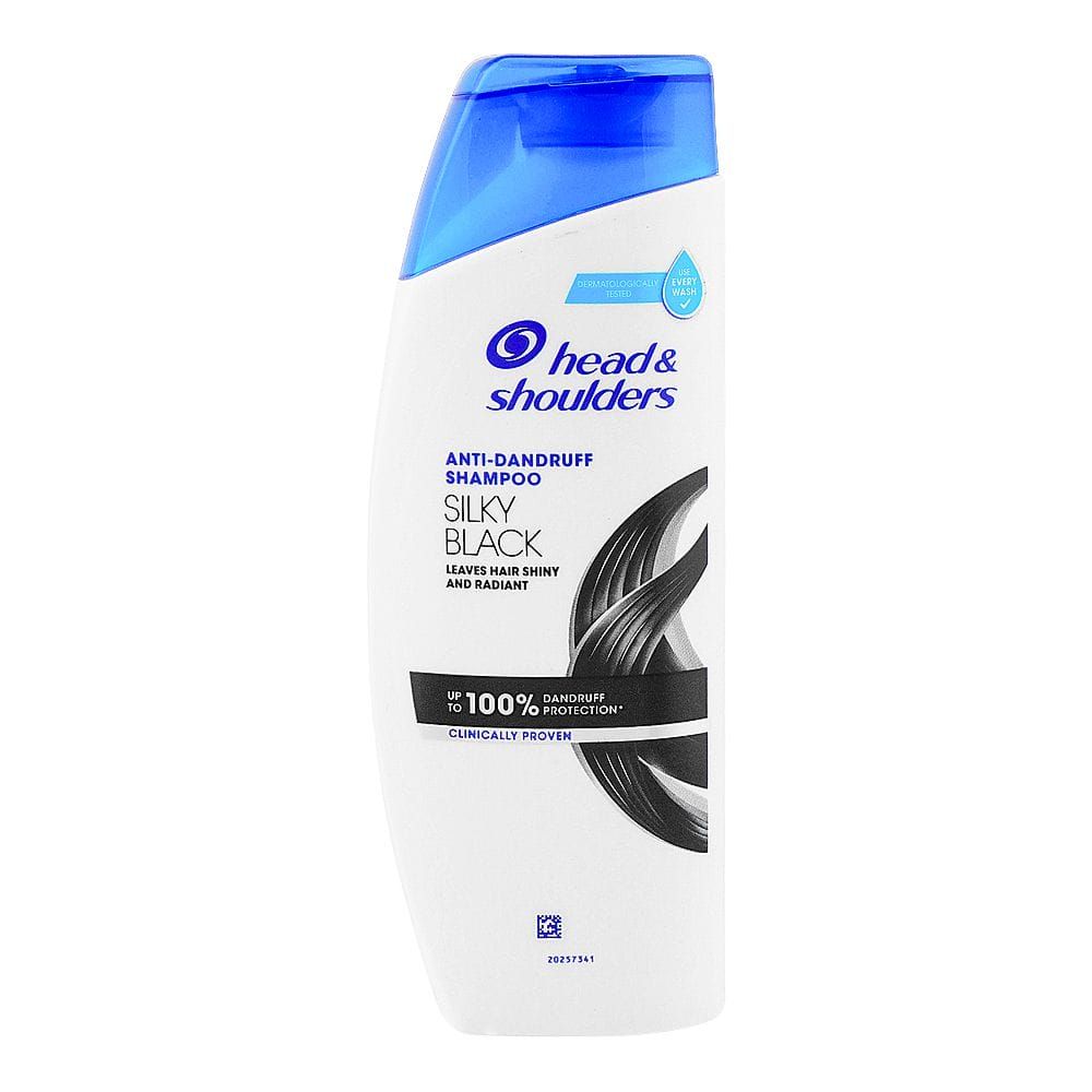 Head & Shoulders Silky Black Shampoo 185Ml