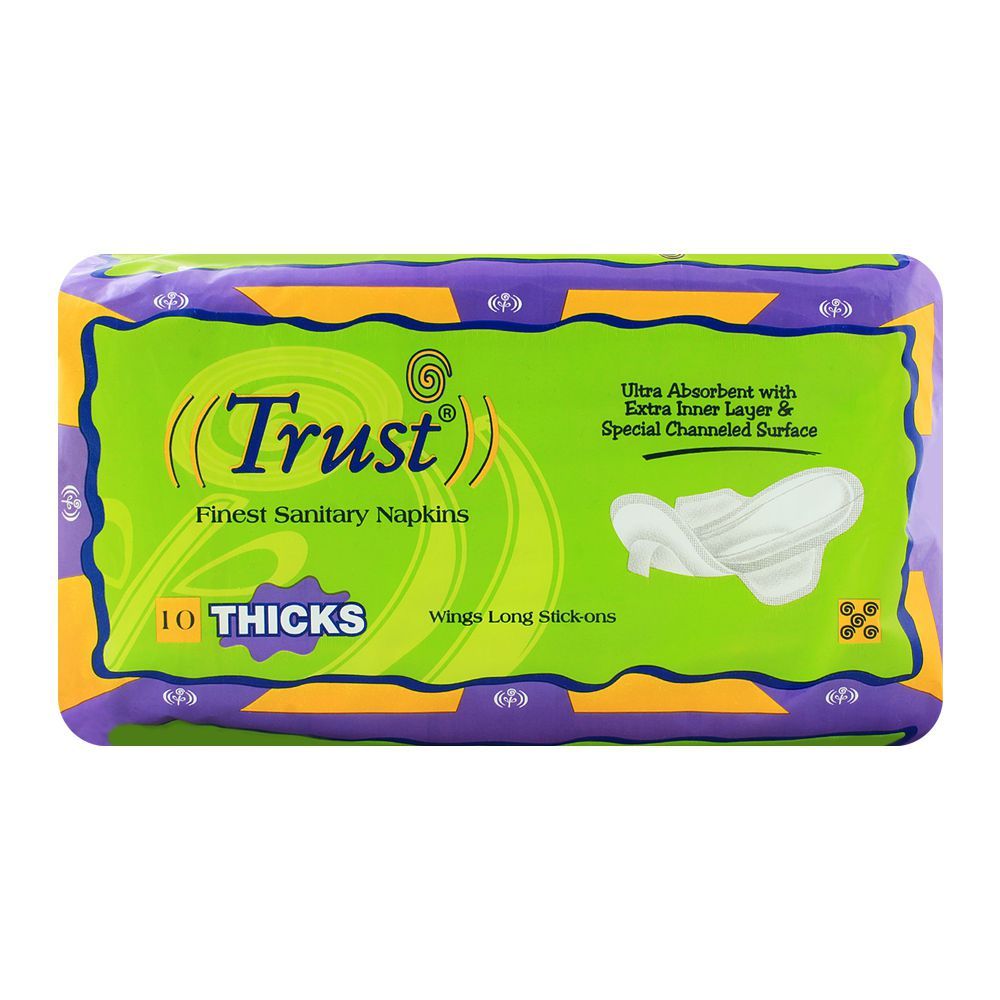 TRUST MAXI THICK NAPKIN EXTRALONG 8PCS