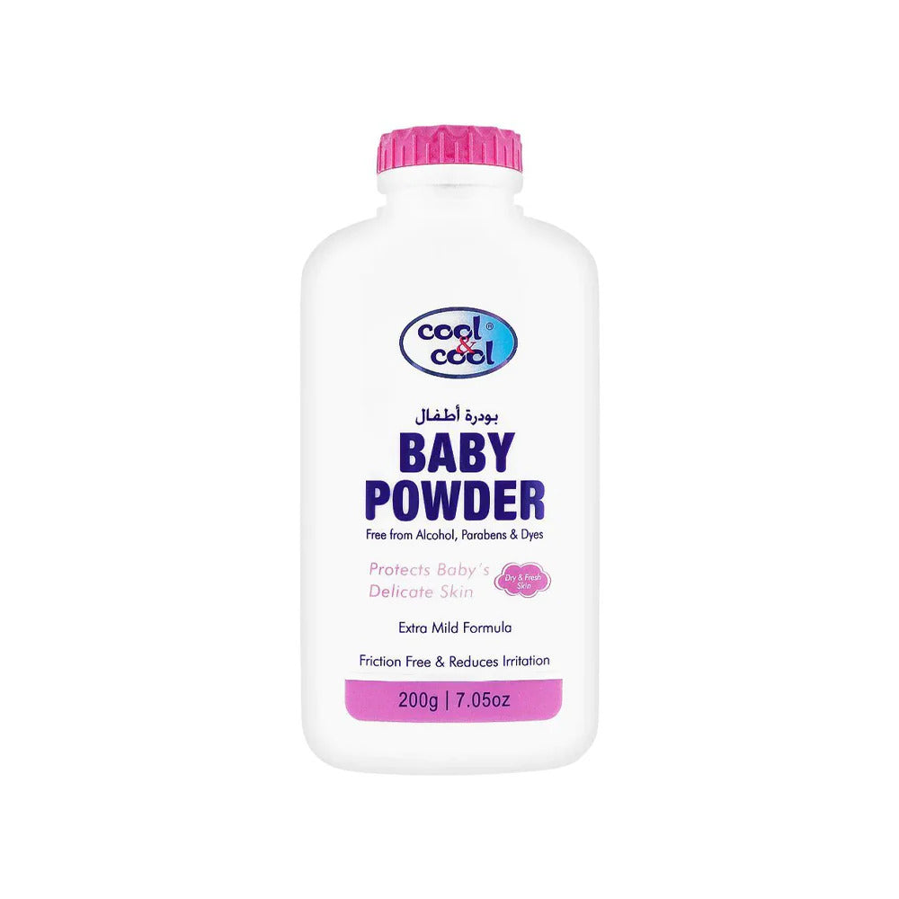 COOL & COOL MILD BABY POWDER 200GM  