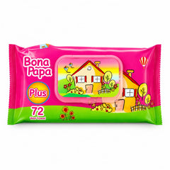 BONA PAPA BABY WIPES 72PCS