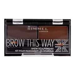 Rimmel Brow This Way Eyebrow Pallet 02 Medium Brown