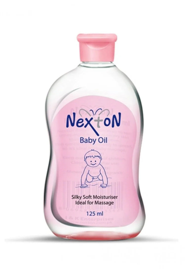 Nexton Silky Soft Moisturiser(Pink) Baby Oil 125Ml