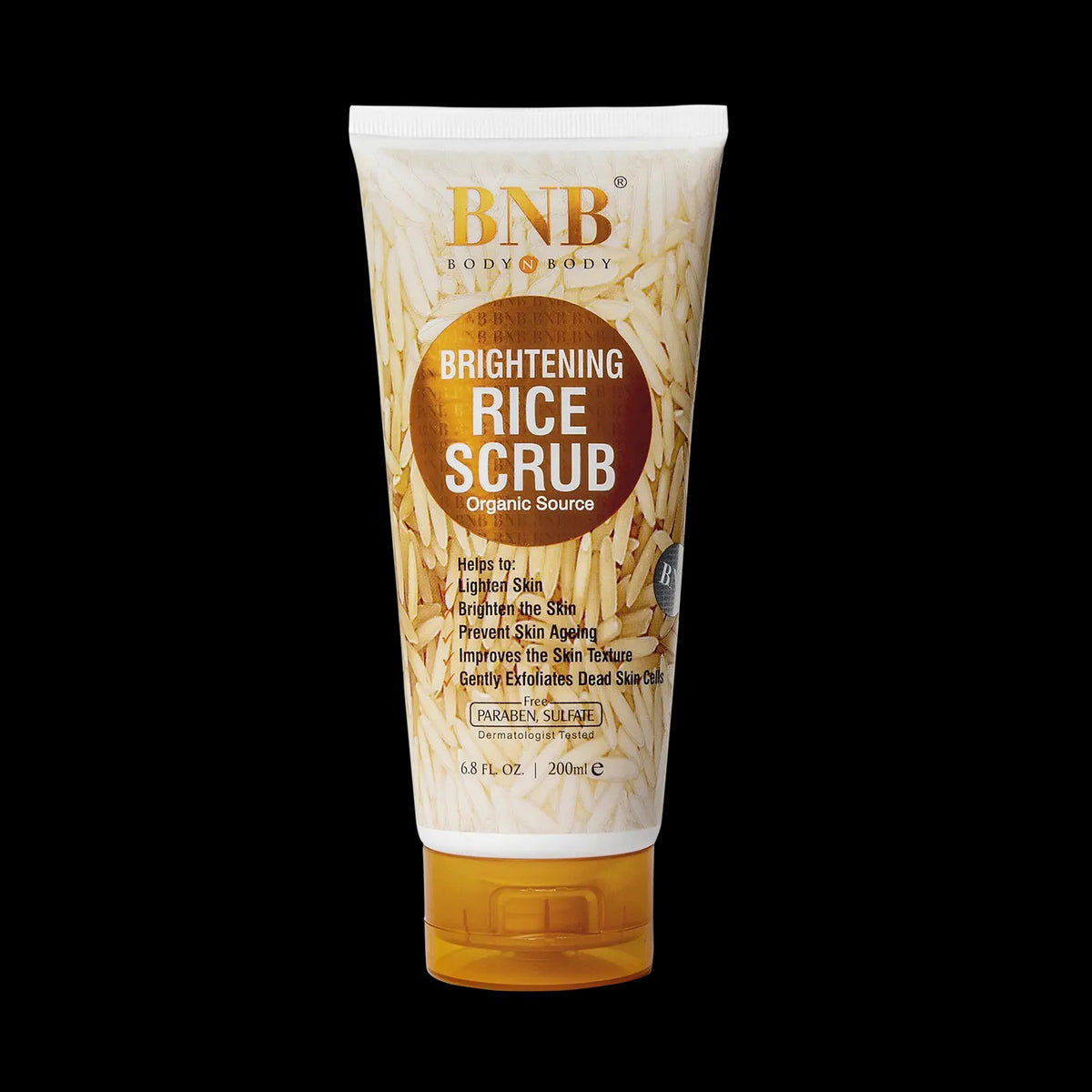 Bnb Brightening Rice Face Scrub 200Ml