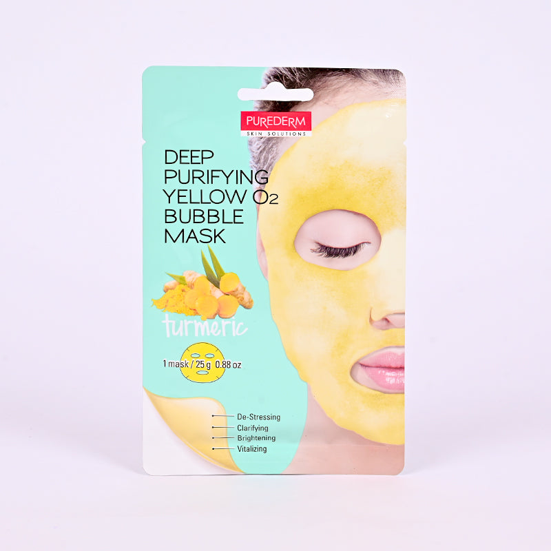 PUREDERM DEEP PURIFYING YELLOWBUBBLE FACE MASK ADS381 25GM