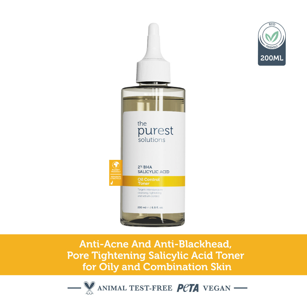 The Purest Solutions Oil Control TonerÃ‚Â 200ML
