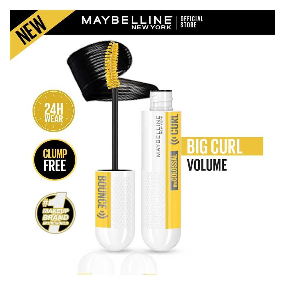 Maybelline Colo Ssal Curl Bounce Mascara Black 10Ml