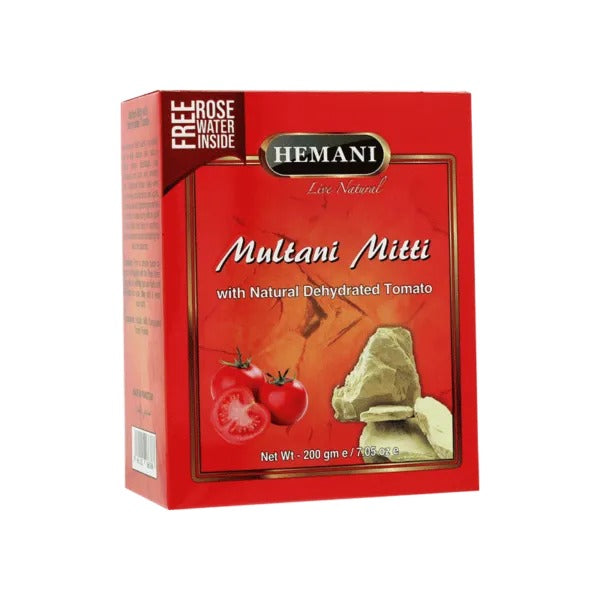 Hemani Natural Dehydrated Tomato Multani Mitti 200Gm