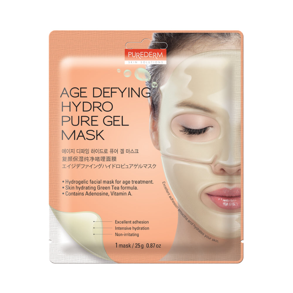 Purederm Age Defying Hydro Pure Gel Face Mask Ads301 24Gm